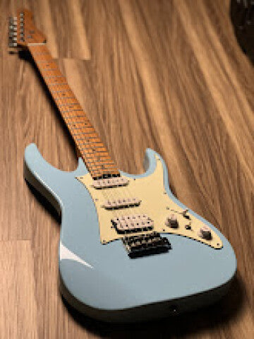 SQOE SEIB400 HSS Roasted Maple Series in Sonic Blue