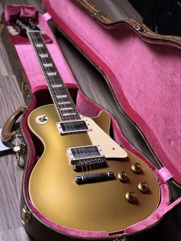 Gibson 1957 Les Paul Gold Top Reissue Vos in Double Gold w/ Case 73141