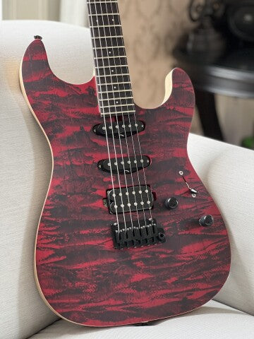 Saito S-622 SSH with Rosewood in Red Granite 232289