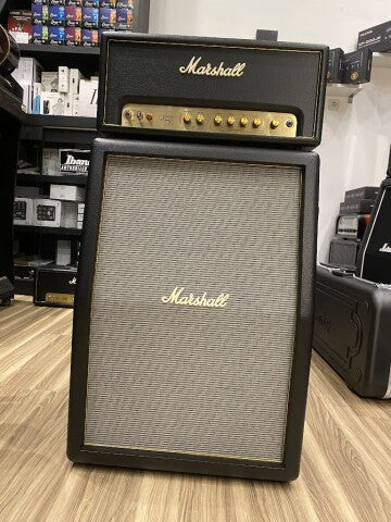 Marshall Origin ORI20H Valve Head 20W + Marshall ORI212A Angled Black Cabinet