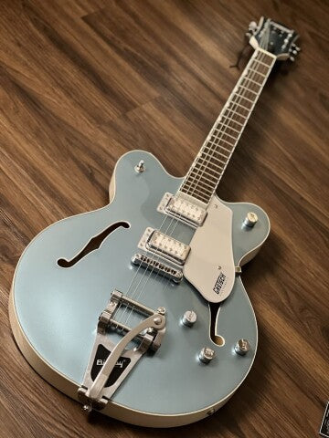 Gretsch G5622T-140 Electromatic 140th Double Platinum Ed Center Block in 2-Tone Stone/Pearl Platinum