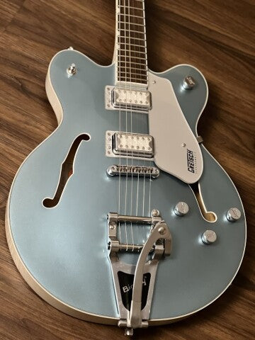 Gretsch G5622T-140 Electromatic 140th Double Platinum Ed Center Block in 2-Tone Stone/Pearl Platinum