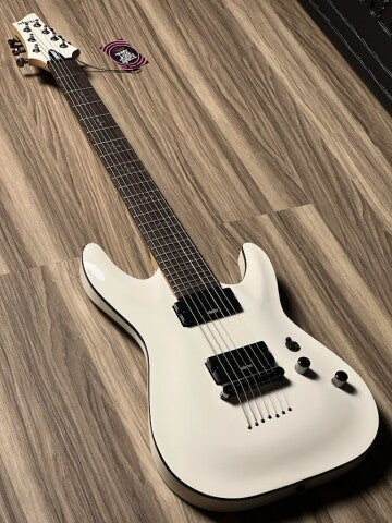 Schecter Demon 7 VWHT in Vintage White