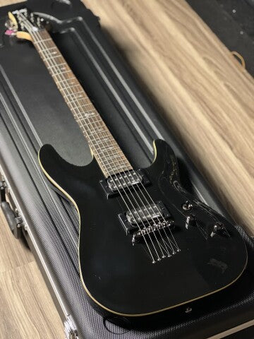 Schecter Omen 6 BLK in Gloss Black