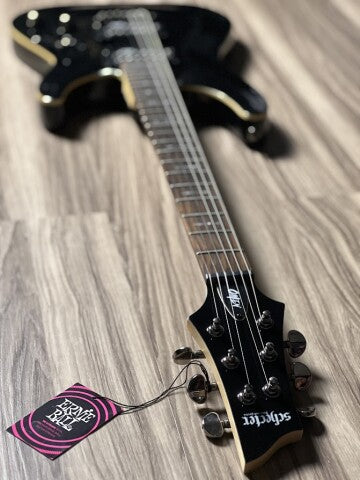 Schecter Omen 6 BLK in Gloss Black