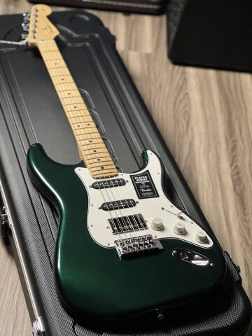 Fender Limited Edition Player HSS Stratocaster with Maple FB in British Racing Green