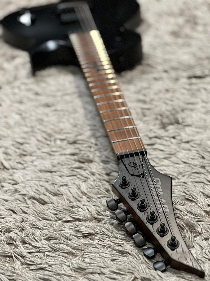 Solar GC2.6BOP+ in Black Open Pore Matte – nafiriguitar.com