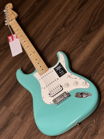 Fender Player Stratocaster HSS พร้อม Maple FB สี Sea Foam Green