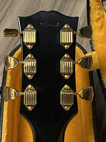 Gibson 1968 Les Paul Custom Reissue Gloss in Ebony w/Case