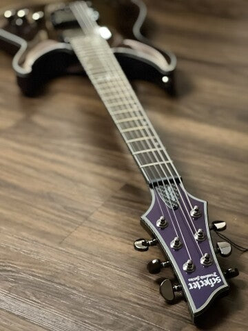 Schecter Hellraiser Hybrid C-1 UV in Ultra Violet