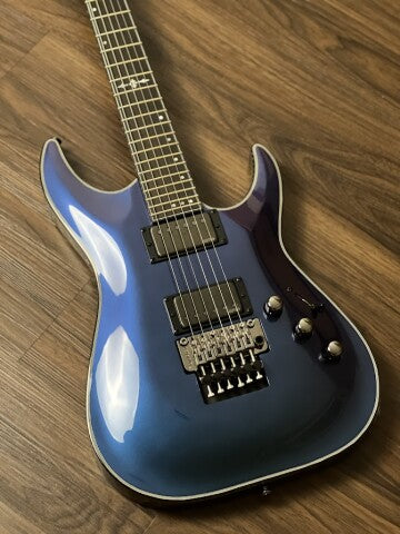 Schecter Hellraiser Hybrid C-1 FR UV in Ultra Violet