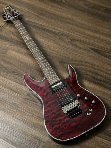 Schecter Hellraiser C-1 FR S BCH สีเชอร์รี่ดำ