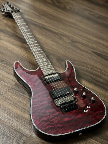 Schecter Hellraiser C-1 FR S BCH สีเชอร์รี่ดำ