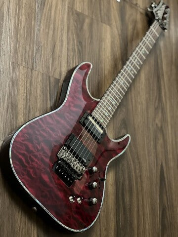 Schecter Hellraiser C-1 FR S BCH สีเชอร์รี่ดำ