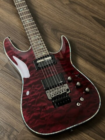 Schecter Hellraiser C-1 FR S BCH สีเชอร์รี่ดำ