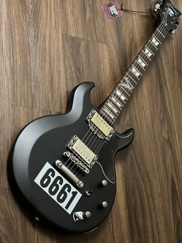 6661 Schecter Zacky Vengeance 6661 SBK in Satin Black – nafiriguitar.com