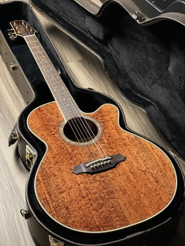 Takamine EF508KC in Natural Gloss with Case Made In Japan
