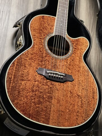 Takamine EF508KC in Natural Gloss with Case Made In Japan