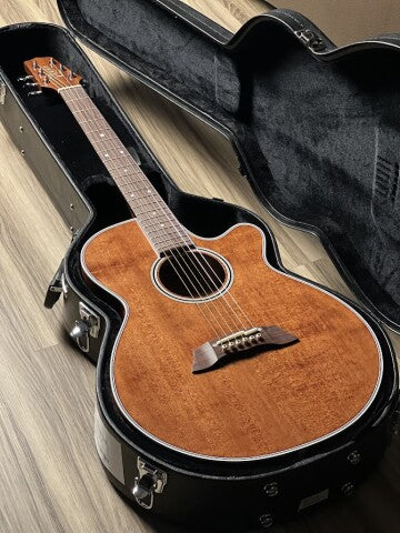 Takamine EF261SAN in Gloss Antique Stain with Case Made In Japan