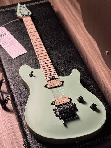 EVH Wolfgang Special with Maple FB in Satin Surf Green