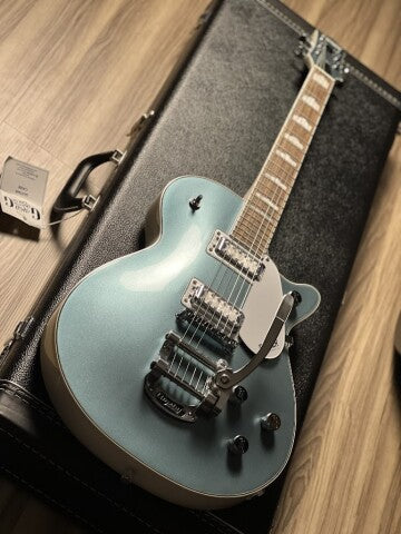 Gretsch G5230T-140 Electromatic 140th Double Platinum Edition Jet in 2-Tone Stone/Pearl Platinum