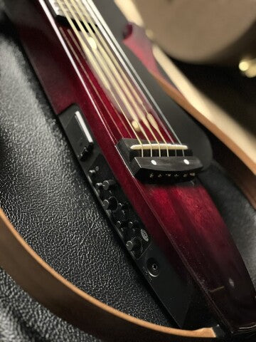Yamaha Silent Guitar SLG200S CRB in Crimson Red Burst