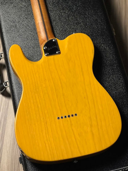 Soloking MT-1 ASH FMN with Roasted Flame Neck in Butterscotch Blonde Nafiri Special Run Jescar
