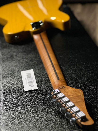 Soloking MT-1 ASH FMN with Roasted Flame Neck in Butterscotch Blonde Nafiri Special Run Jescar