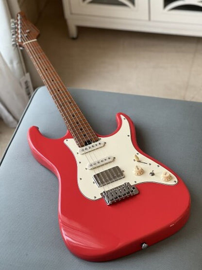 Soloking MS-11 Classic MKII พร้อม Maple FB ย่างใน Fiesta Red 