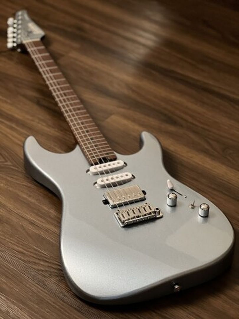 Soloking MS-1 Custom 24 HSS Flat Top in Sonic Gray Nafiri Special Run