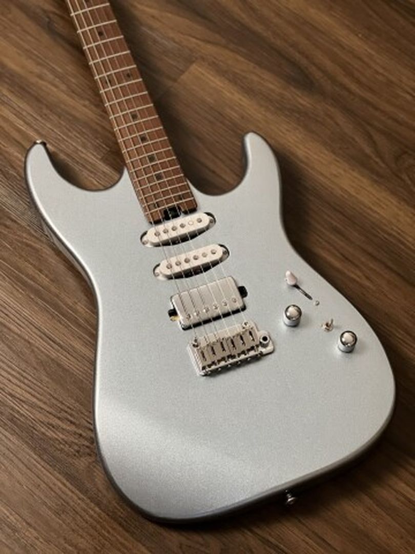 Soloking MS-1 Custom 24 HSS Flat Top in Sonic Gray Nafiri Special Run