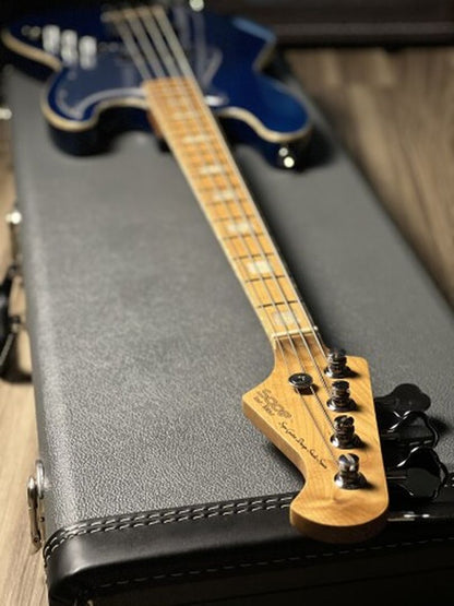 SQOE SJB800 Roasted Maple Series in Transparent Indigo Blue