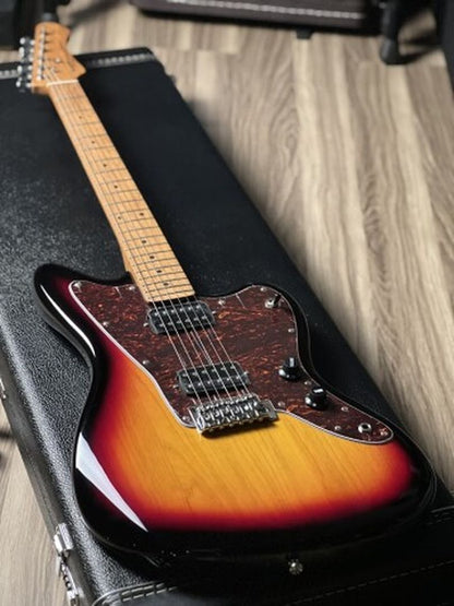 SQOE JM400 Roasted Maple Series in 3-Tone Sunburst