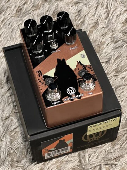 Walrus Audio Monument Harmonic Tap Tremolo V2 กีตาร์เอฟเฟ็กต์เหยียบ