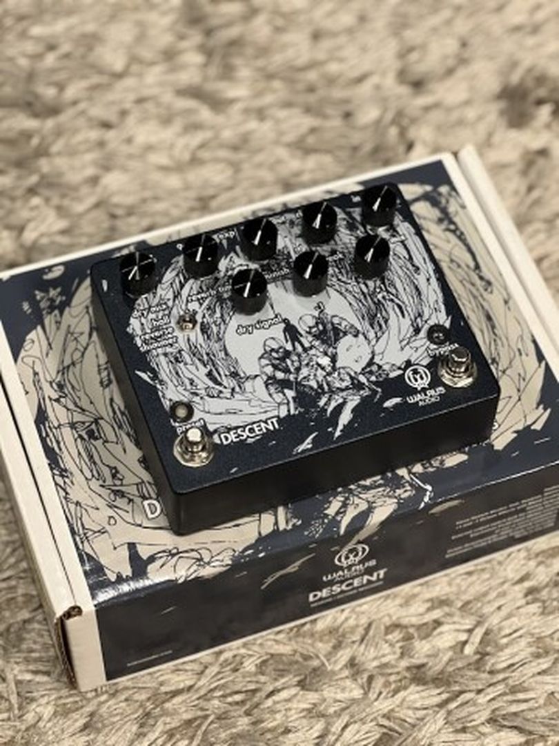 Walrus Audio Descent Reverb & Octave Machine Guitar Effects Pedal –