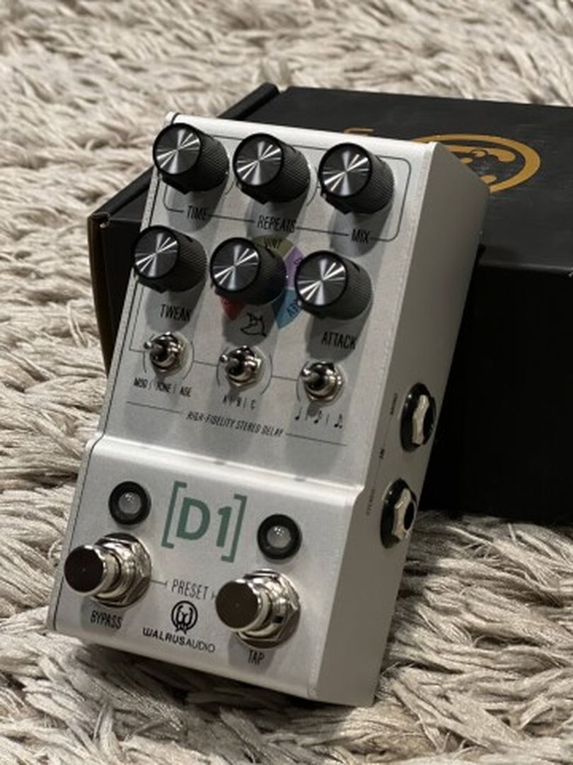 Walrus Audio MAKO Series D1 High-Fidelity Delay V2 เอฟเฟ็กต์กีตาร์