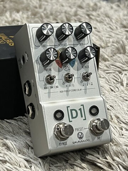 Walrus Audio MAKO Series D1 High-Fidelity Delay V2 เอฟเฟ็กต์กีตาร์