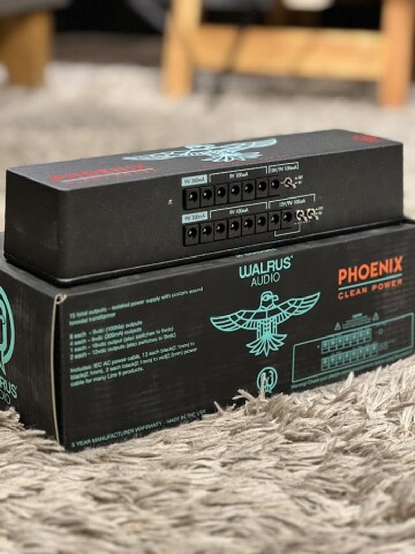 Walrus Audio Phoenix 15-output Power Supply V2, 230V UK