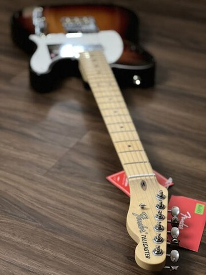 Fender American Performer HS Telecaster with Maple FB in 3-Tone Sunburst