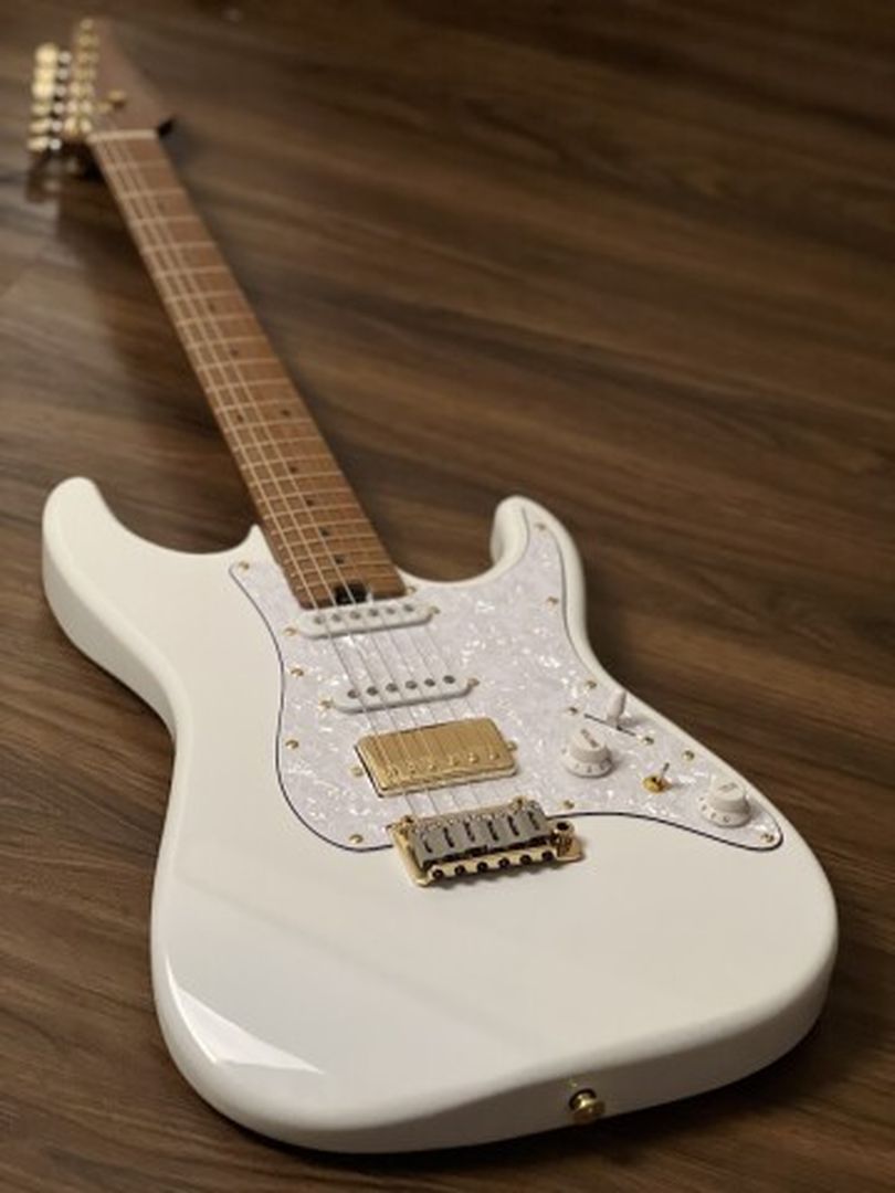 Soloking MS-1 Classic MKII in Olympic White Gold Hardware Nafiri Special Run JESCAR