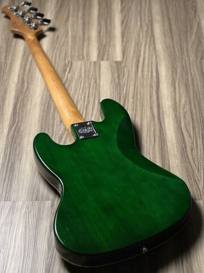 SQOE SJB700 Roasted Maple Series in Moss Green Fade