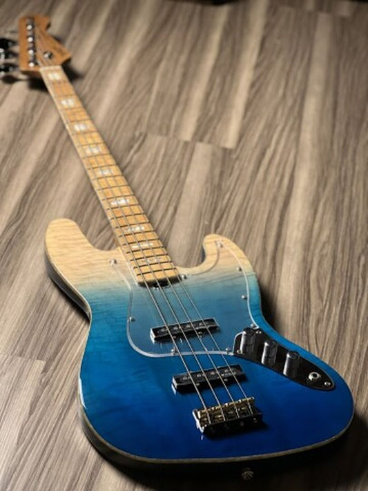 SQOE SJB800 Roasted Maple Series in Caribbean Fade Surf