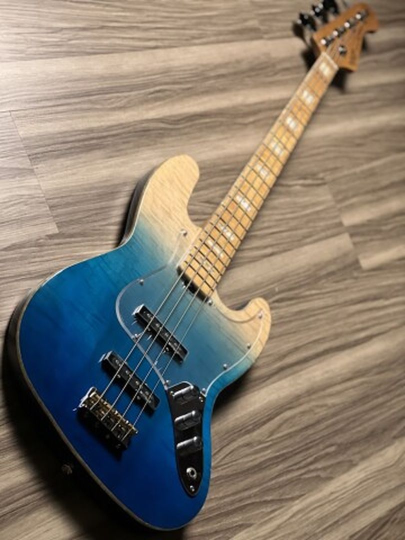 SQOE SJB800 Roasted Maple Series in Caribbean Fade Surf