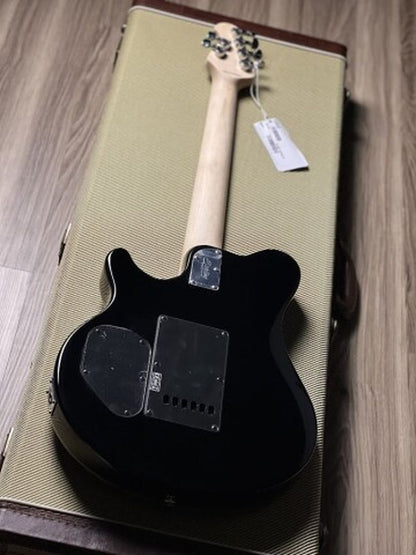 Sterling โดย Music Man AX3FM Axis Flame Maple พร้อม Maple FB สี Neptune Blue