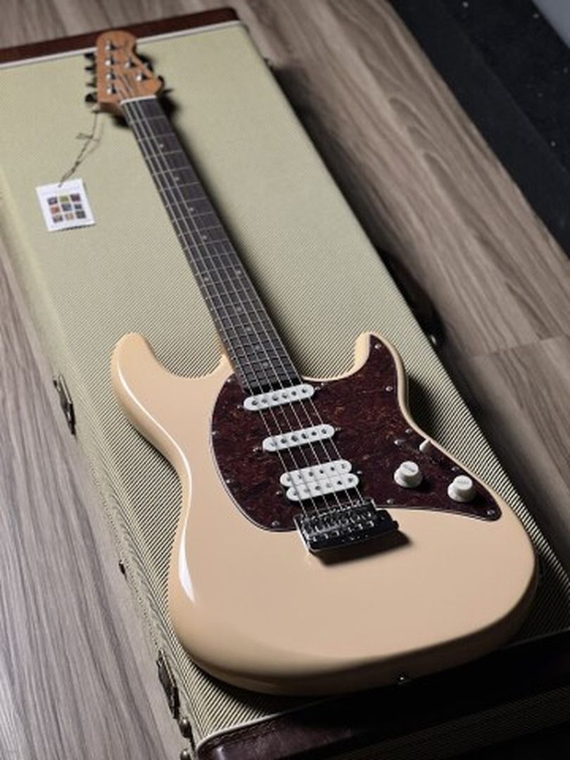 Sterling by Music Man CT50HSS Cutlass in Buttermilk