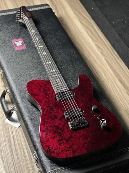 Schecter PT Apocalypse RR ใน Red Reign