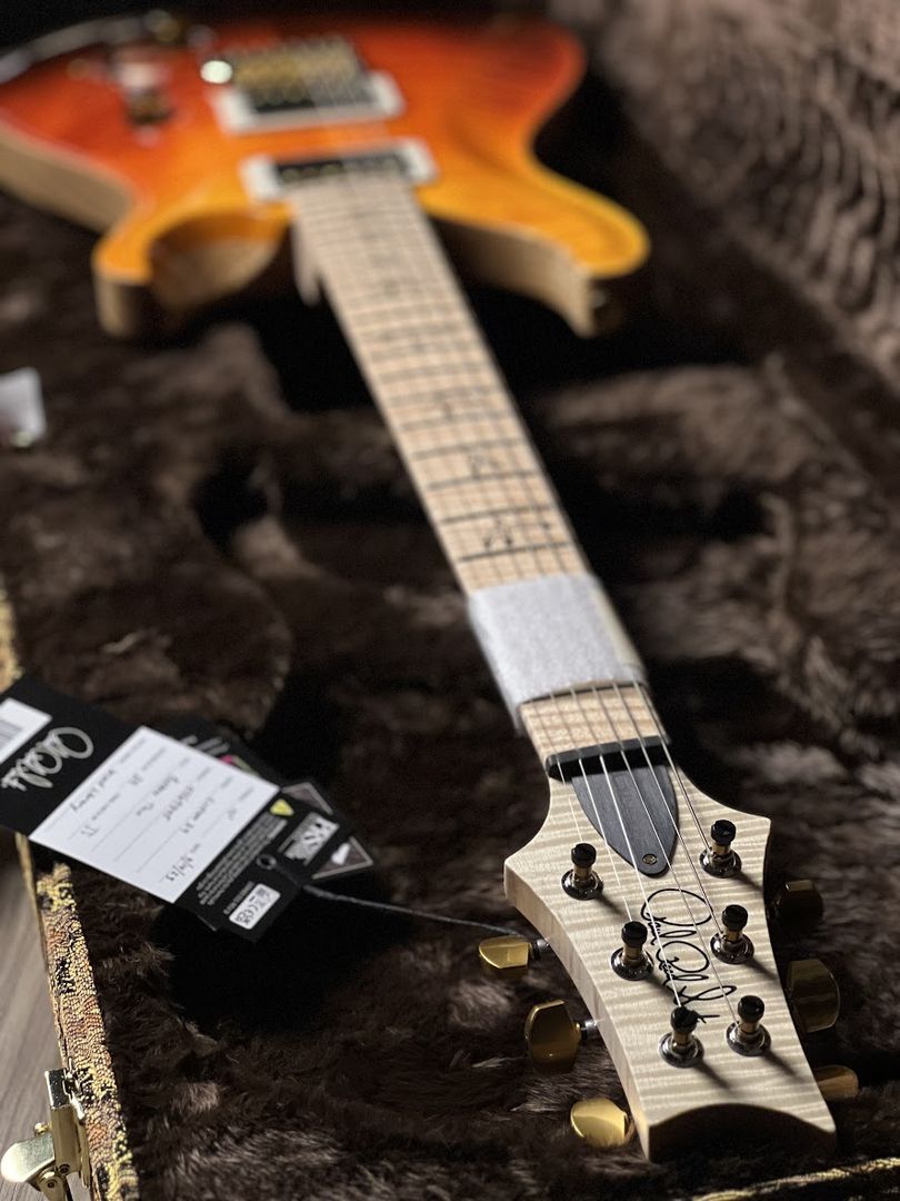 PRS Wood Library Custom 24 Orange Fade – nafiriguitar.com