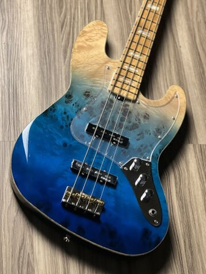 SQOE SJB700 Roasted Maple Series in Caribbean Fade Surf