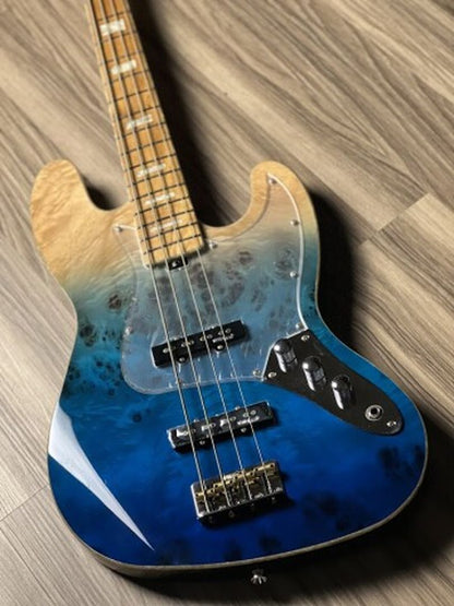 SQOE SJB700 Roasted Maple Series in Caribbean Fade Surf