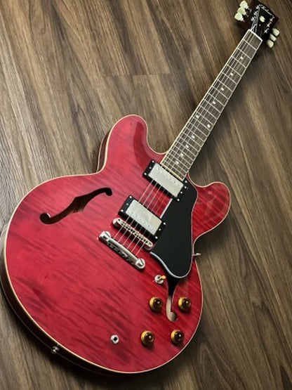 Tokai ES-248 SR Semi Hollow Premium Series in Seethru Red Cherry 2347254